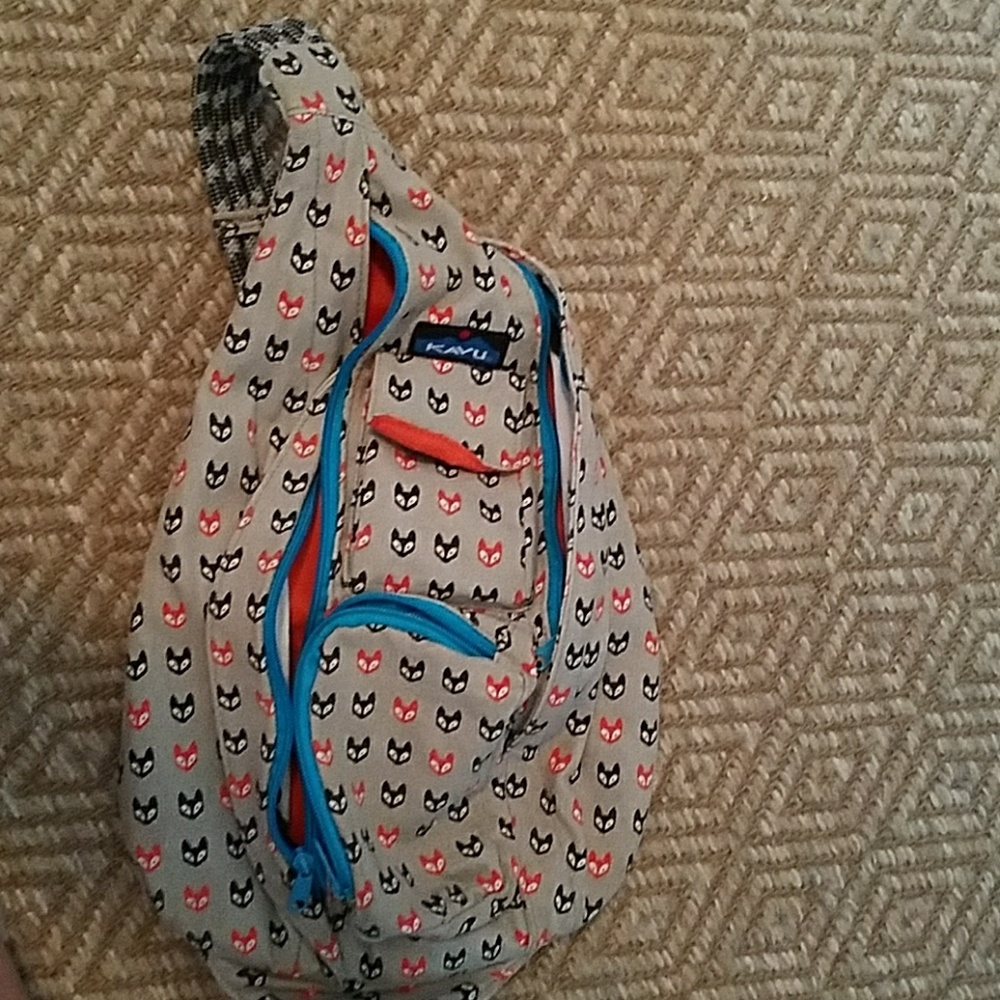 Kavu bag with fox design